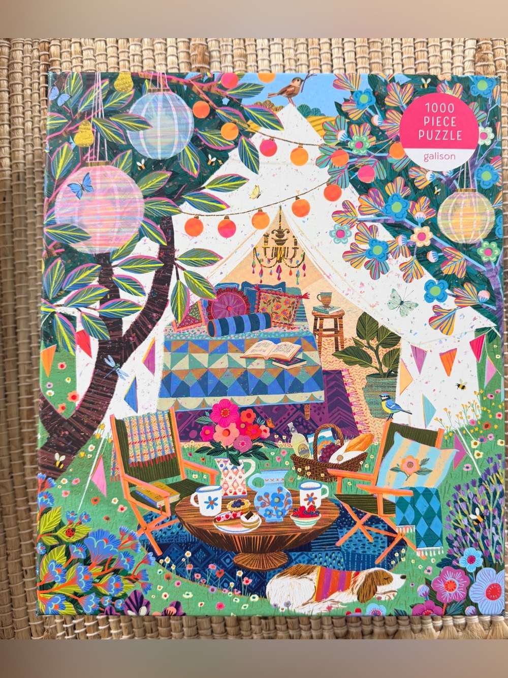 Galison 1000 piece puzzle Blooming Escape